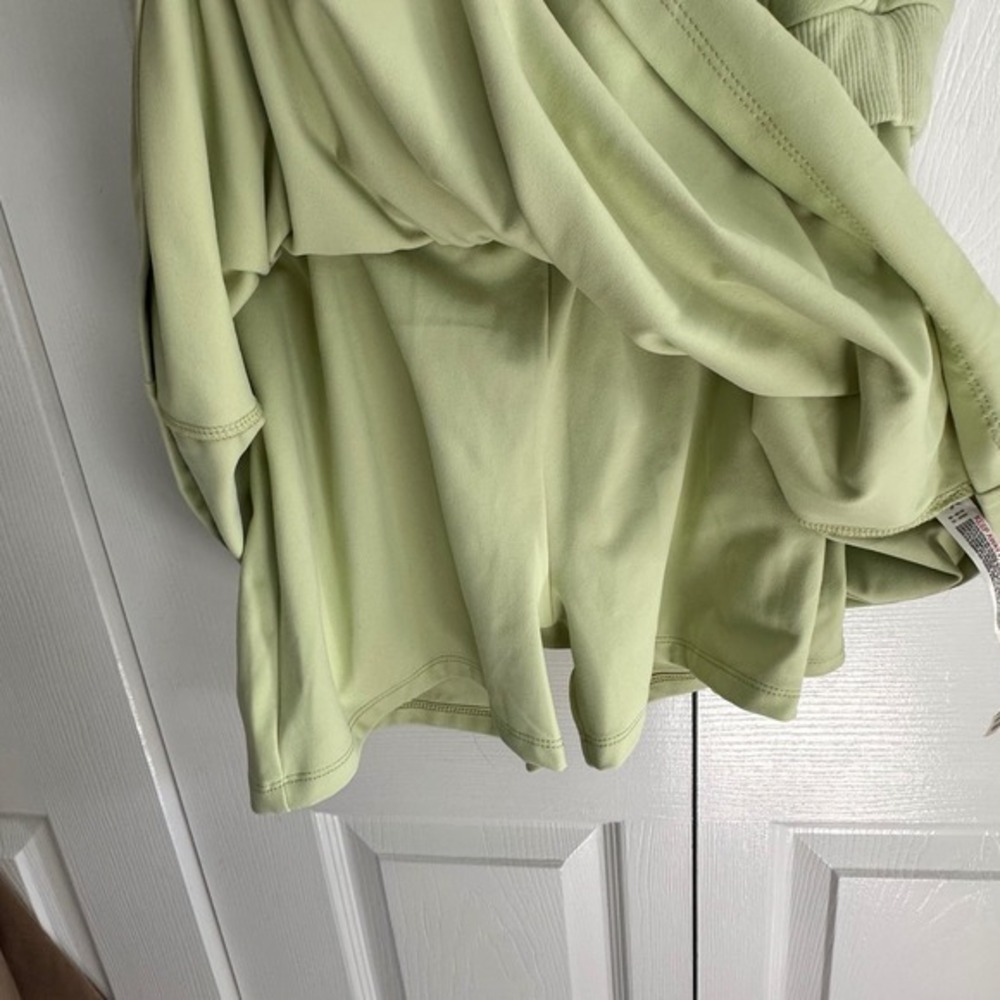 Daily Practice Anthropologie Green Sleeveless Hoodie Dress Casual‎ Athleisure M - Picture 14 of 16